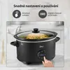 Digitální pomalý vařič Olvy s časovačem – 6 litrů – Náhled obrázku produktu 2