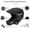 Kids Full Face Helmet with Upgraded Thickened Chin Guard 18 Produktbild-Vorschau 6