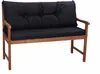Bankkissen  120  x 50 x 40 Schwarz | Bankkissen outdoor | Produktbild-Vorschau 1