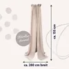 Julius Zöllner Betthimmel - Sand | Moskitonetz Babyzimmer Produktbild-Vorschau 3