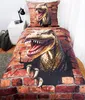 Dino 3D Bettwäsche / 80x80 cm + 135x200 cm Produktbild-Vorschau 3