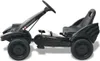 vidaXL Pedal Go-Kart mit verstellbarem Sitz Schwarz Produktbild-Vorschau 2