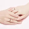 Josfeva Argent Sterling Couple Réglable Alliances Blanc Voir les images du produit 5