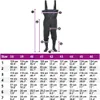 vidaXL Wathose mit Stiefeln und Gürtel Schwarz Größe 43 Produktbild-Vorschau 7