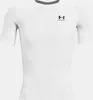 A white short-sleeved t-shirt with the Under Armour logo on the chest. Produktbild-Vorschau