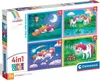 Puzzle 4w1 Super kolor A Day With Unicorns 21740 Náhľad obrázku produktu 1