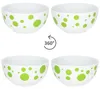 Pula zielona 6x miska na płatki Ø14cm 400ml porcelana 6 os. Podgląd zdjęcia produktu 3