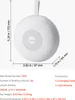 A white VEVOR white noise machine with dimensions and specifications shown. Produktbild-Vorschau