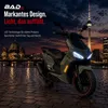 Motorroller 50 ccm Burnout BAD s Grün  25 km/h Produktbild-Vorschau 6