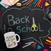 Tiere zur Einschulung Glas Tasse mit Spruch Hurra ich bin Produktbild-Vorschau 3