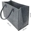heimtexland ® Allzweck Filztasche Shopper Tragetasche Filz Produktbild-Vorschau 3