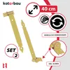 KOTARBAU® Ladenband 400 mm 2 St. mit Kloben Torband Türband Produktbild-Vorschau 5