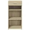 vidaXL Sideboard Chêne Sonoma 45x42,5x93 cm Matériau dérivé Voir les images du produit 4