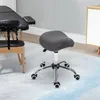 HOMCOM Rollhocker Höhenverstellbarer Drehhocker Produktbild-Vorschau 2