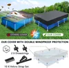 Rechteckige Poolabdeckung Schwimmbad Solarplane 260 x 170 Produktbild-Vorschau 3