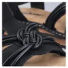 Rieker 6296900 629 Damenschuhe Sandalen Hoch Schwarz Produktbild-Vorschau 5