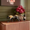 Statue Panther Belli - 40 cm - Polyresin - schwarz - Produktbild-Vorschau 3
