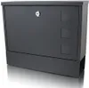 Bituxx Briefkasten mit Zeitungsfach Dunkelgrau MS-14701 Produktbild-Vorschau 2