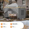 Pavillon Quictent 3x3 avec 4 panneaux latéraux, pavillon Voir les images du produit 2