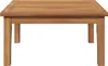 vidaXL Table de jardin marron en teck massif Voir les images du produit 4