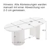 Merax Couchtisch Wolke Beistelltisch Scandi, Produktbild-Vorschau 7
