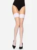 Merry Style Damen Halterlose Netzstrümpfe MSSS003 (Bianco, Produktbild-Vorschau 2