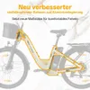 26 Zoll 18Ah Akku Wasserdicht E-Bike Cityräder Produktbild-Vorschau 9