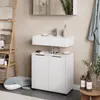 Mobile sottolavabo per bagno Vicco Alina Bianco 60 x 60 cm Anteprima dell’immagine prodotto 3