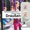 Aerial Yoga Hängematte 5 m × 2,8 m, Nylon 40D Produktbild-Vorschau 4