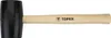 TOPEX Młotek gumowy 50 mm/340 g, trzonek drewniany Podgląd zdjęcia produktu 1