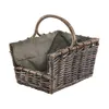 Kobolo Kaminholzkorb Rattan mit abnehmbaren Stoff | Produktbild-Vorschau 1