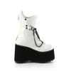 KERA-130 Damen Boots von DemoniaCult, Weiß  , EU 40, US 10 Produktbild-Vorschau 5