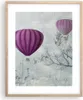 Gerahmtes Poster - Rahmen in heller Eiche - Ballon Baum Produktbild-Vorschau 1