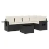 The Living Store 6-tlg. Garten-Sofagarnitur mit Kissen Produktbild-Vorschau 3