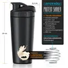 Arendo protein shaker in acciaio inox, protein shaker 750 Anteprima dell’immagine prodotto 2