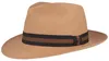 Bogart Panama Hut mit UV-Schutz 50 & Ripsband von Hut-Breiter in braun