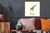 MuchoWow® Poster Giraffe - Muster - Skateboard - Rosa - Produktbild-Vorschau 2