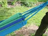 Verk Hamaka hojdacia sieť 200 x 150 cm hrubé modré pruhy Náhľad obrázku produktu 16