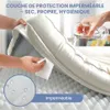 Lit orthopédique pour chien ELONEO, taille S - Crème Voir les images du produit 5