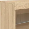 Cloris DesignMöbel Sideboard mit LED-Leuchten Sonoma-Eiche Produktbild-Vorschau 10
