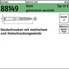 Reyher  Stockschrauben Typ 23E M 5x50 vz (100 Stück) Produktbild-Vorschau 1