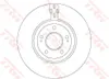 2x TRW Bremsscheibe DF7302S für MITSUBISHI Lancer VII Produktbild-Vorschau 2