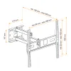 Kaorka 474411 Vollbewegliche Wandhalterung fÃ1/4r 106,68 - Produktbild-Vorschau 8