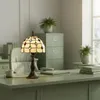 Tischlampe im Tiffany-Stil - Durchmesser 20 cm, Höhe 38 cm Produktbild-Vorschau 4