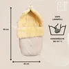 COOSY Lammfell Fußsack Fb. cream Produktbild-Vorschau 6