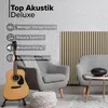 HEXIM Akustikpaneele 8 Stück 140x30cm Holz Grande - Produktbild-Vorschau 4