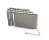 A stack of bathtub panels and accessories on a white background. Produktbild-Vorschau