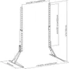 mywall Support de TV-Ständer de HP49L für Bildschirme de 23 Produktbild-Vorschau 6