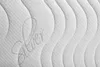 A close-up view of a white mattress with a wavy quilted pattern and the word "Silver" subtly embossed on it. Náhľad obrázku produktu
