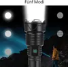 LED-Taschenlampe, wiederaufladbar, 120.000 Lumen, extrem Produktbild-Vorschau 3